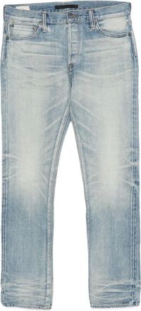 Mastercraft Union Jeans con effetto schiarito - Blu