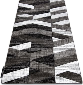 RugsX Alfombra Alter Bax Rayas Gris Grey 80x150 Cm