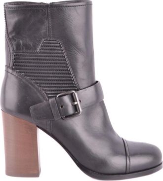 Car Shoe Enkelschoenen kdt 891 zacht kalf 1 - Dames - Enkellaarsjes - Zwart - 36 1/2 EU - Schoenen