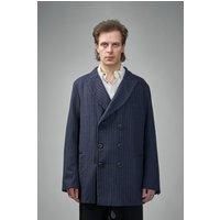 Geoffrey B. Small Elongated Double-Breasted, 6 Buttons, Double Vent Tailored Jacket