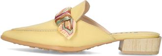 Hispanitas Instappers Hv 264862 - Dames - Slip ons - Geel - 40 EU - Leer - Schoenen