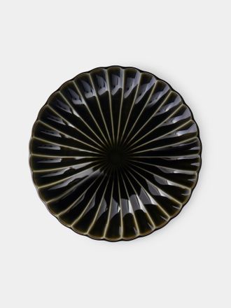 Kaneko Kohyo Giyaman Urushi Ceramic Dinner Plates - 10.5in/27cm (Set of 4)