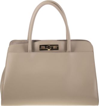 Fabiana Filippi Bolso grande con accesorio de metal