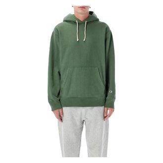 Champion Hoodies & sweatvesten, Heren, Groen, L, Katoen, Hoodie Patch