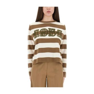 Max Mara Round-neck Truien - unisex - Ronde hals truien - Veelkleurig - M - Truien & Vesten