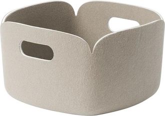 MUUTO Restore Aufbewahrungskorb 28 x 28 cm, sand