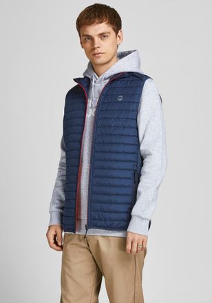 Jack & Jones JJEMULTI BODYWARMER COLLAR NOOS normal, Polyester, ohne Kapuze