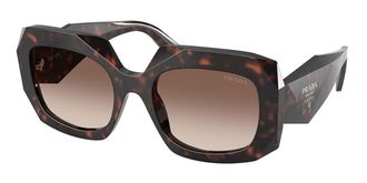 Prada PR B23S 17N10S Womens Sunglasses Tortoiseshell Size 54
