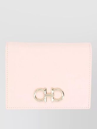 Ferragamo logo purse cardholder multiple card compartments