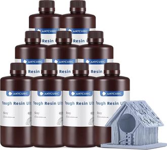 OEM Resina Para Impresi&oacute;n 3d, Resistencia Excepcional, Alta Precisi&oacute;n, 10 Kg, Color Gris