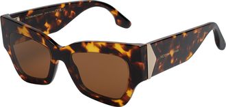 Victoria Beckham VB662S Geometrische zonnebril voor dames