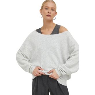 American Vintage Dames, Truien, Grijs, Maat: Xs/S