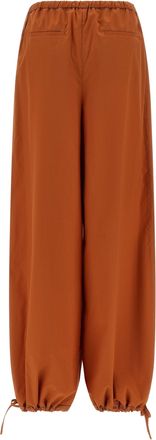 Marni Womens Orange Cotton Casual Pants