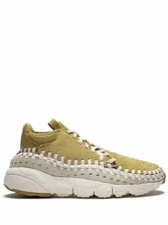 Nike Air Footscape Woven Chukka Flat Gold sneakers - unisex - Suede/Neoprene/Nylon/Rubber - 12