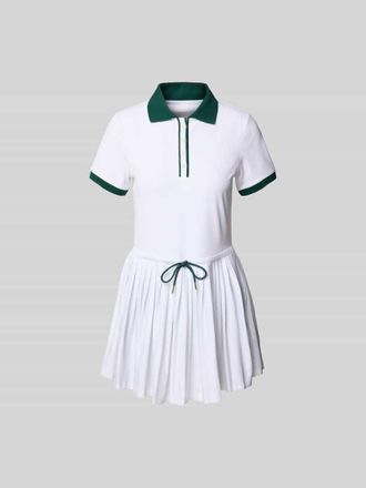 Varley Minikleid mit Polokragen in Weiss, Gr&ouml;&szlig;e XS
