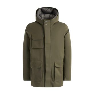 Roberto Ricci Design Hut Floating Field Hood Jkt - Heren - Jassen - Groen - Maat: S Zijde