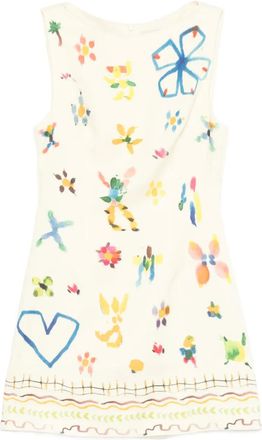 Alemais Abito corto a fiori Sidi - Giallo