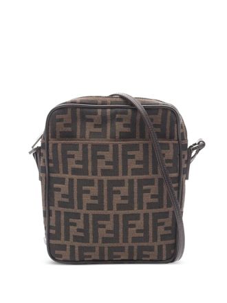Fendi 2010s Zucca shoulder bag - women - Canvas - One Size - Brown