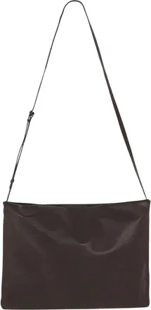 Cortana Tassen, Dames, Grijs, ONE Size, Leer, Amalia Rechthoekige Tas