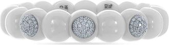 Roberto Demeglio 18kt white gold Dama diamond bracelet - women - Diamond/18kt White Gold/ceramic - One Size
