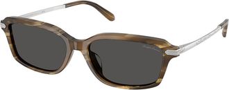 Ralph Lauren RL8245U 637887 Womens Sunglasses Brown Size 55