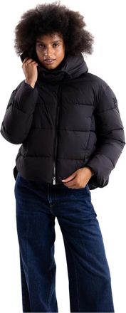 Pinko Korte Puffer Jas - Dames - Winterjassen - Zwart - S - Nylon - Jassen