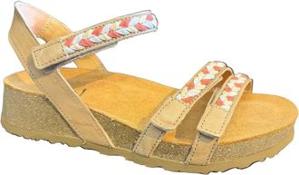 Think Womens Koak Sandal In Tan Multi