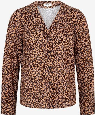 Balzac Paris Fliessendes Hemd mit Leopardenprint George