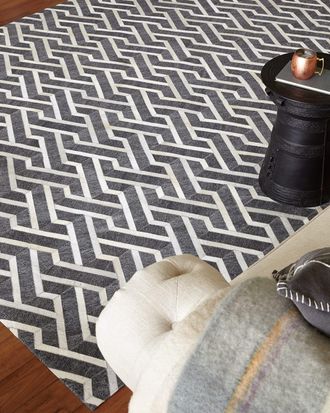 Exquisite Rugs Portia Hairhide Rug, 5 x 8