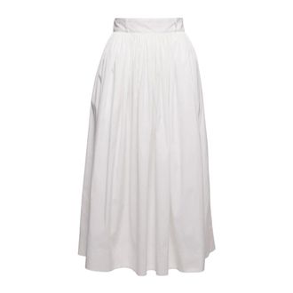 Andiata Fiia 85 Rok - Dames - Rokken - Wit - Maat: XL Katoen