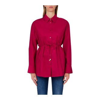 Liu Jo Shirts, female, Red, Size: 2XS Cinta Shirt
