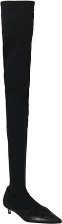 Givenchy Stretch Over-the-Knee Kitten Heel Boot in Black at Nordstrom Rack, Size 4.5Us / 35.5Eu