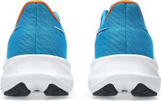 Asics Laufschuh ASICS VERSABLAST 4, Herren, Gr. 42,5, aegean blau, wei&szlig;, Synthetik, Schuhe Laufschuh