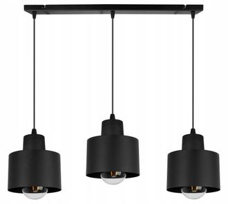 OEM L&aacute;mpara De Techo Moderna Colgante L&aacute;mpara Led Negra