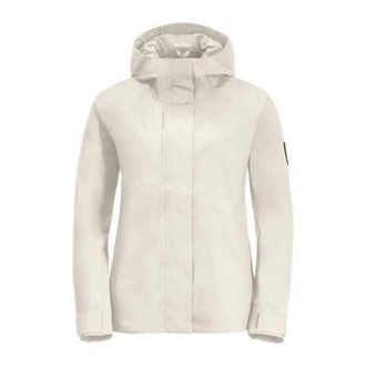 Jack Wolfskin Heren Natuur Jacket (Wit)
