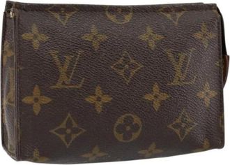 Louis Vuitton Pre-owned Clutches, female, Brown, Size: ONE SIZE Pre-owned Vintage Canvas Clutch
