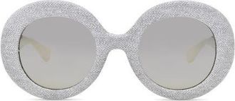 Italia Independent Boom Sunglasses in Grey White at Nordstrom