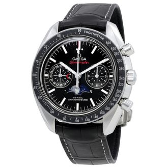Omega Pre-owned Omega Speedmaster Chronograph Tachymeter Black Dial Mens Watch 304.33.44.52.01.001