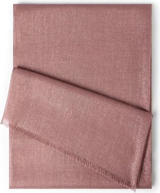 Brunello Cucinelli Sparkling scarf in Pink at Nordstrom