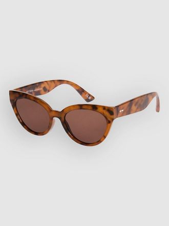Dot Dash Strata Shiny Tortoise Sonnenbrille braun
