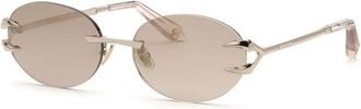 Roberto Cavalli Src 182 Zonnebrillen - unisex - Zonnebrillen - Geel - 59 MM - Accessoires
