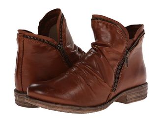 Miz Mooz Luna Womens Dress Boots Brandy : 9.5 B - Medium, Leather