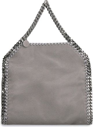 Stella McCartney Womens Tote Falabella Mini Light Grey Polyester Bags