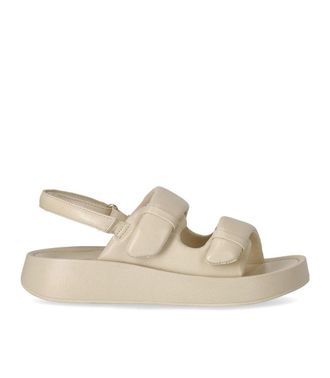 サンダル・ミュール ASH Women Sandals MELANY 03 Beige Sandal whit heel Skin ASH - Le Follie Shop