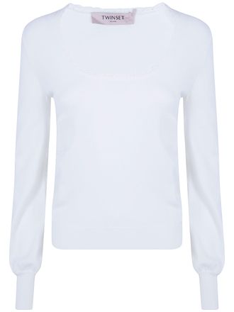 Twin-Set Sweater Long Sleeve Round Neck