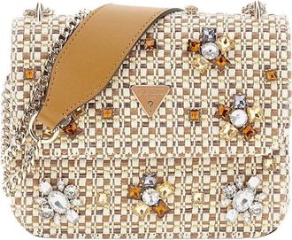 Guess Tassen, Dames, Beige, ONE Size, Beauvoir Mini Shoulder Bag