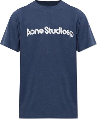 Acne Studios Hombre, Camisetas, Azul, Talla: L/Xl