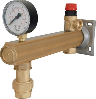 OEM Grupo De Seguridad De Agua Caliente Sanitaria De 6 Bares Con Conector R&aacute;pido Para Vaso De Expansi&oacute;n