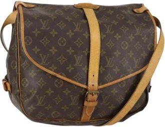 Louis Vuitton Pre-owned Cross Body Bag - Dames - Vintage Schoudertas - Bruin - ONE Size - Vintage