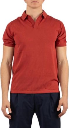 Saint Barth Maglia - Heren - Polos - Rood - L - Tops
